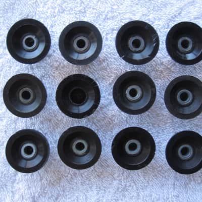 12 blackface Fender amp knobs vintage Deluxe Reverb 1965 1966 1967 1964 twin pro image 2
