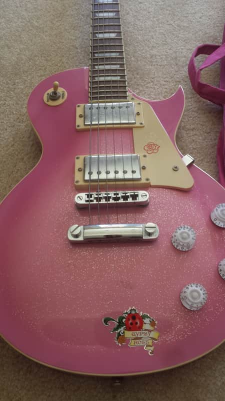 メンテ済 Gypsy Rose Les Paul TYPE 姫系ギター メンテ済 Gypsy Rose Les Paul TYPE 姫系ギター Yahoo!オークション