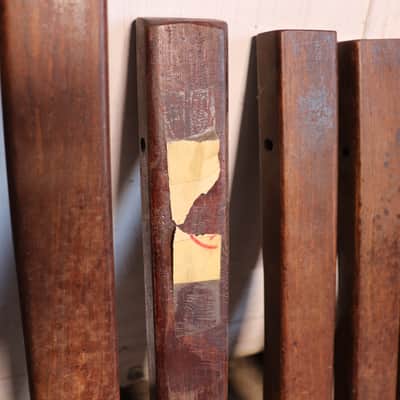 Deagan Rosewood Marimba Bars Vintage 1920's image 14