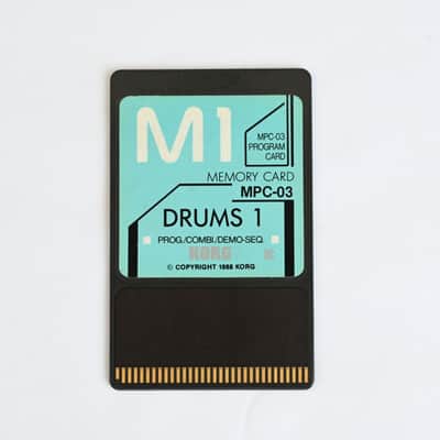 Korg  Drums 1 MPC-03 Card Korg M1