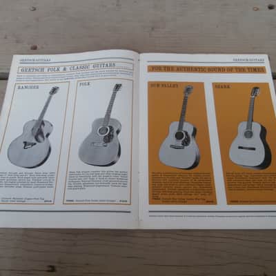 Vintage 1965 Gretsch Guitars & Amplifiers Catalog #32! Chet Atkins, White Falcon! Case Candy! image 8