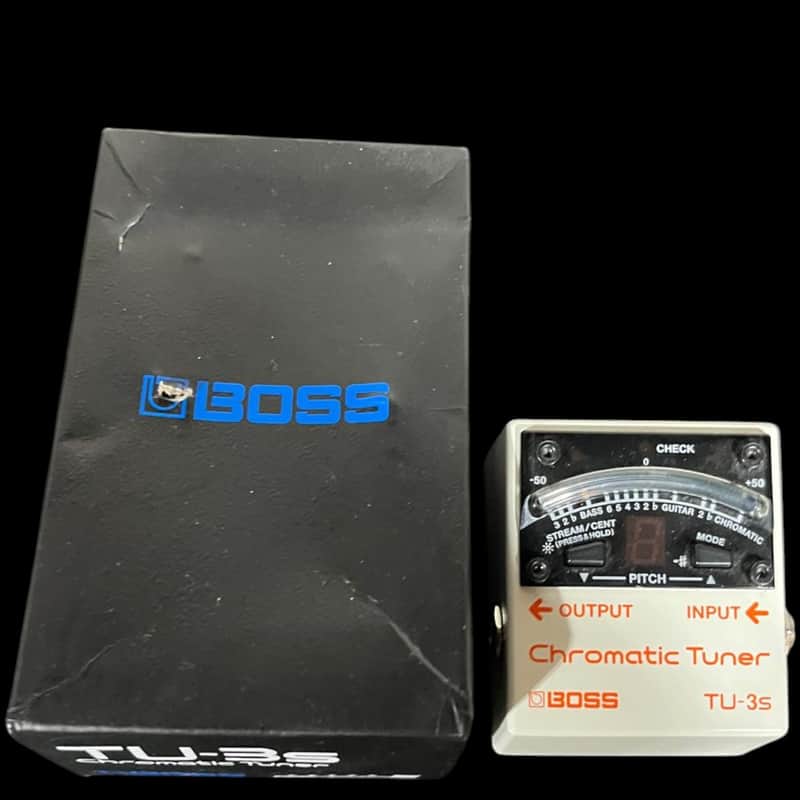 Boss TU-3S Chromatic Tuner 2016 - Present - White X13655 image 1