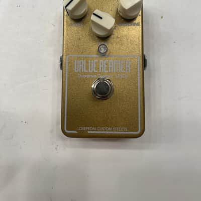 Lovepedal Valve Reamer Overdrive Custom LP808 Gold Rare Guitar Effect Pedal image 1