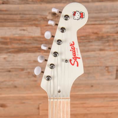 Squier Hello Kitty Stratocaster White 2025 image 6