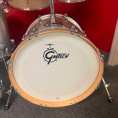 Gretsch Drums Catalina Maple 5 Piece Shell Pack with Snare Drum Silver Sparkle image 6