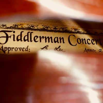 Fiddlerman Concert Left Handed Violin image 3
