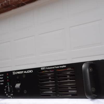 CREST AUDIO 6001 POWER AMPLIFIER 1500W (ONE) image 3
