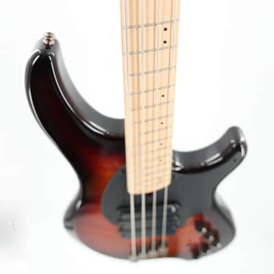 Dingwall Combustion 3X 4-String Multi-Scale Bass - 3-Pickup Quilt Top Vintageburst w/Maple Fretboard image 10