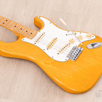 1988 Fender Stratocaster ST72-95DM Yngwie Malmsteen-Spec Natural Ash w/ Scalloped Board & DiMarzio, Japan MIJ Fujigen image 10