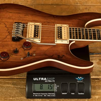 Schecter C-1 Exotic Spalted Maple - Satin Natural Vintage Burst image 8