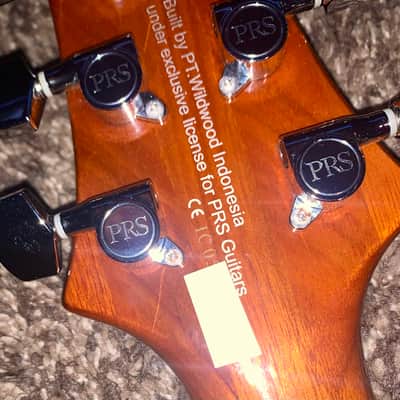 PRS SE Santana Standard Tortoise Shell electric guitar image 13
