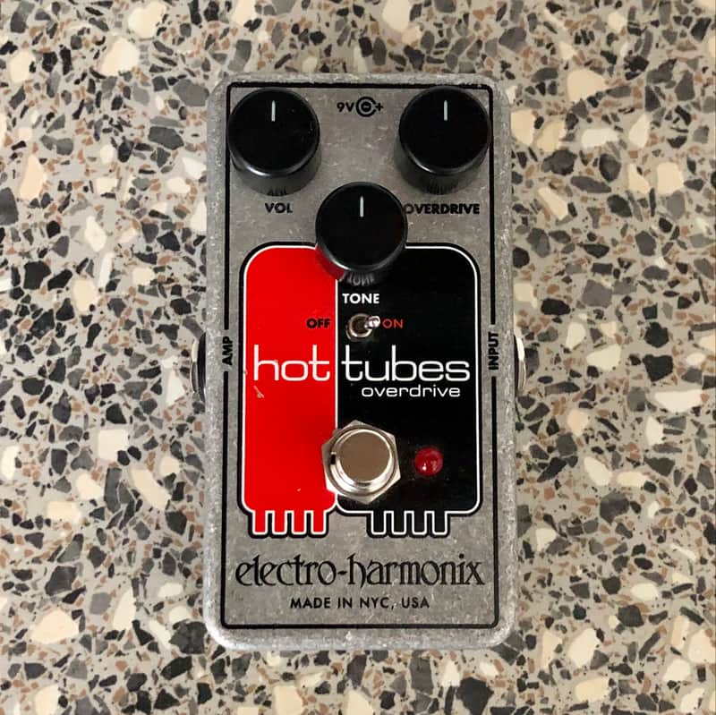 Electro-Harmonix Hot Tubes Nano Overdrive 2013 - Present - Red / Black / Gray image 1