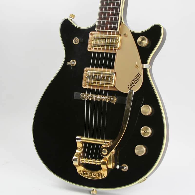 1969 Gretsch Duo Jet Black Double Cutaway | Reverb