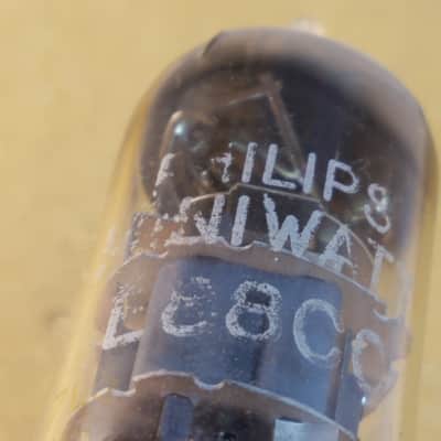 Amperex Matched Pair (2) 6922 tNOS AT1000 TESTED Vacuum Tubes Rare D getter PQ Premium SQ Special Quality Heerlen Gold Pins E88CC dual triode 1958-1961 image 9