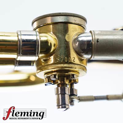 Bach Stradivarius 42G Professional Tenor Trombone - Gold Brass Bell image 7