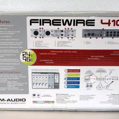 M-Audio FireWire 410 Digital Recording Interface - READ image 16