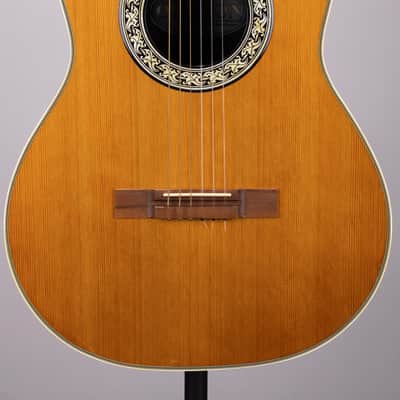 Vintage 1981 Ovation Model 1113 Classical Guitar - Natural - With Case image 1