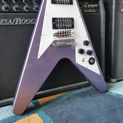 Epiphone Kirk Hammett 1979 Flying V 2024 - Purple Metallic image 3