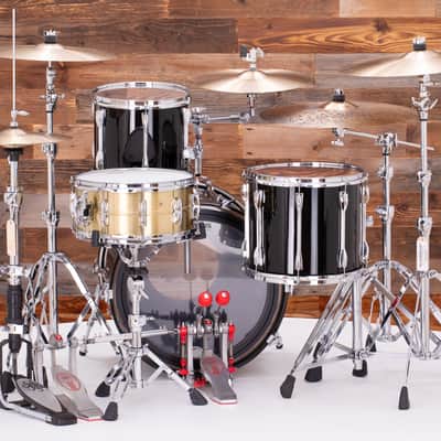 Yamaha Recording Custom (9000) 3 Piece Drum Kit, Piano Black (Pre Loved) Bild 8