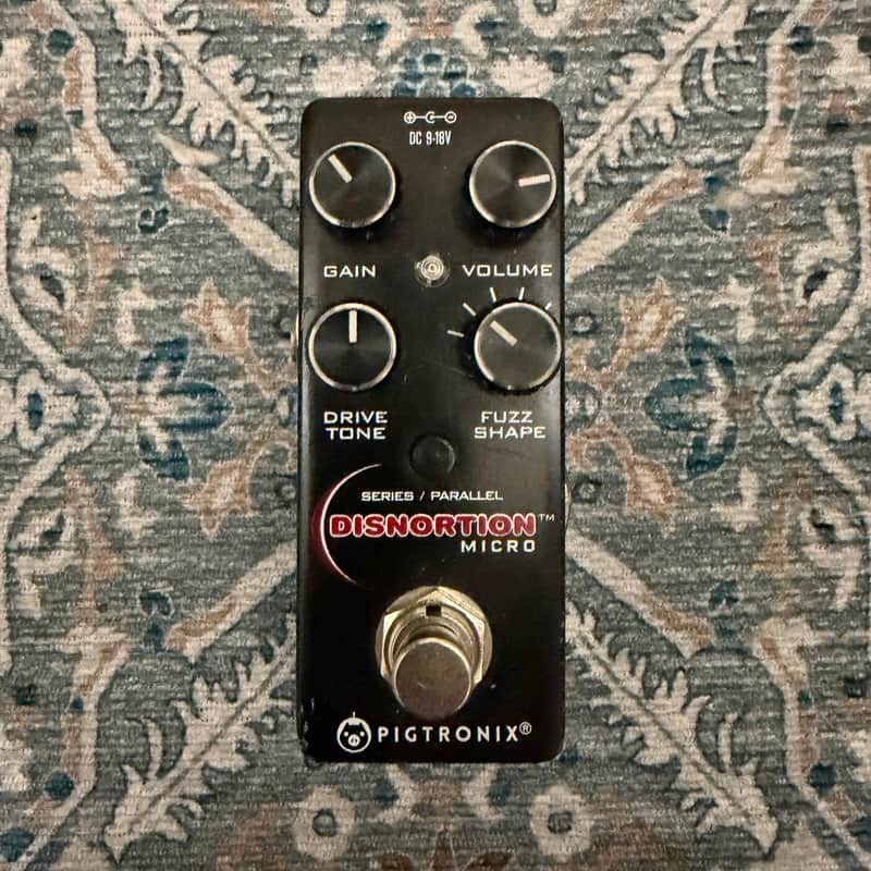 Pigtronix Disnortion Micro 2010s - Black image 1