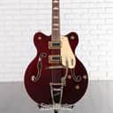 Gretsch G5422TG Electromatic Classic Hollowbody Double-Cut Electric Guitar with Bigsby - Walnut Stain (G5422TECHDWSd2)