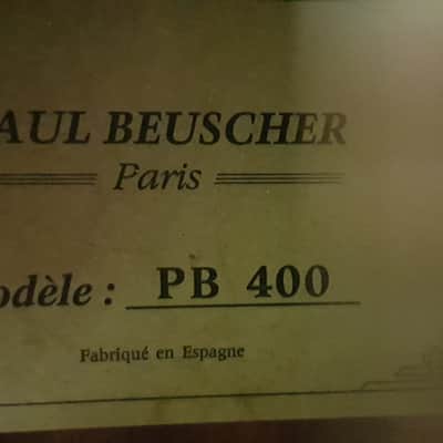 Guitare Paul Beuscher PB400 image 2