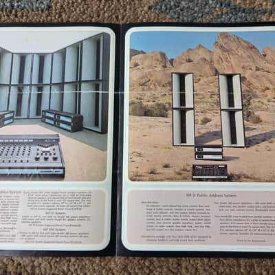 Vintage June 1971 Acoustic Amplifier Catalog! Rare, Original Case Candy, Paperwork! image 3