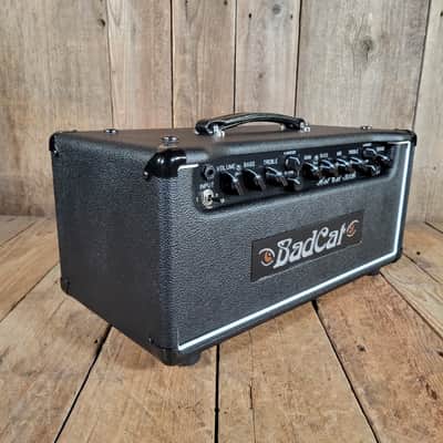 Bad Cat Hot Cat 30R Player Series Head 2017 Mint w/ Footswitch & Studio Slips Cover- Black image 3