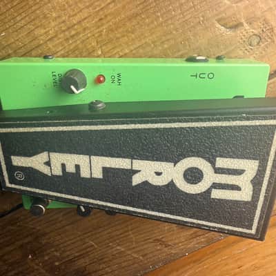 Morley MTPDW Green 20/20 distortion wah pedal image 2