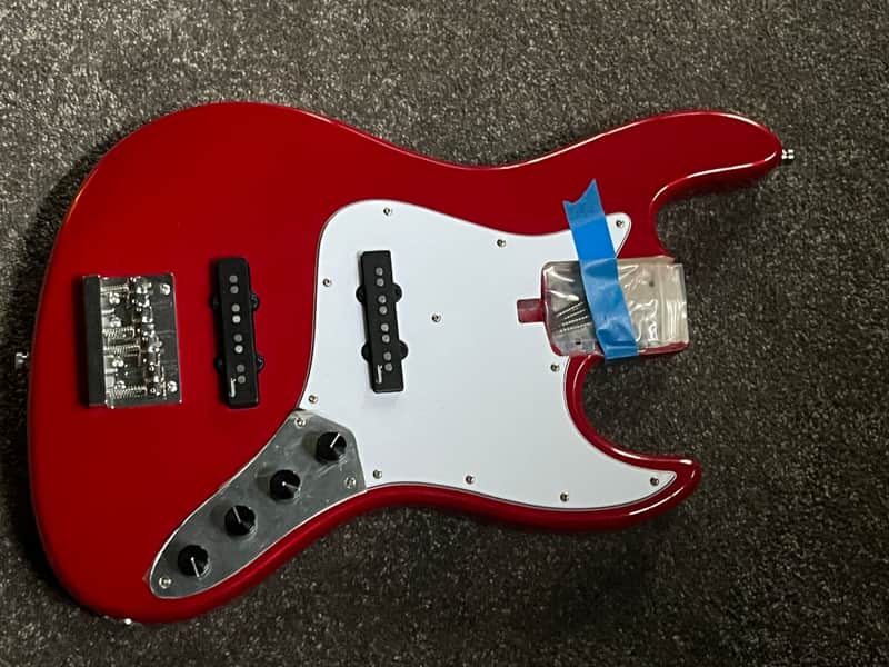 Sadowsky MetroExpress Jazz  bass body red loaded