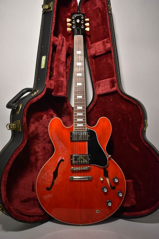 Gibson ES-335 Block 2020 - Present Figured Sixties Cherry image 1