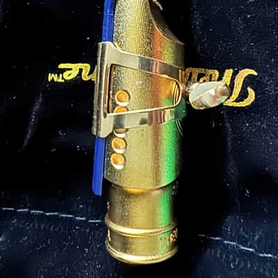 Theo Wayne Earth Alto Saxophone Mouthpiece size 8 new in box w/suede bag, ligature, mouthpiece protector, etc image 2