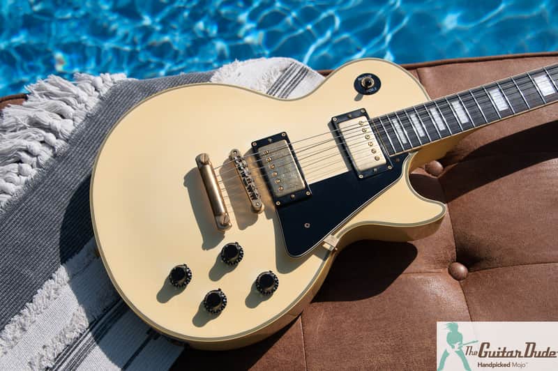 1989 Burny RLC-60 - 60's Style Les Paul Custom w | Reverb Bulgaria