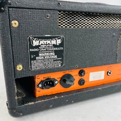 Matamp Slave Unit OR SL100 Amplifier Head 1970s - Black image 11