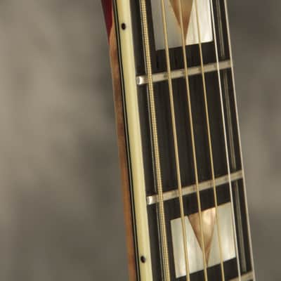 original 1965 Guild F-50 Navarre flattop Sunburst image 12