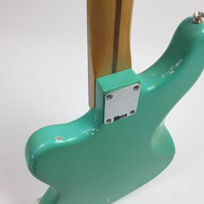 Fender Pawn Shop Bass VI 2012 - Nitro Refin Seafoam Green image 7