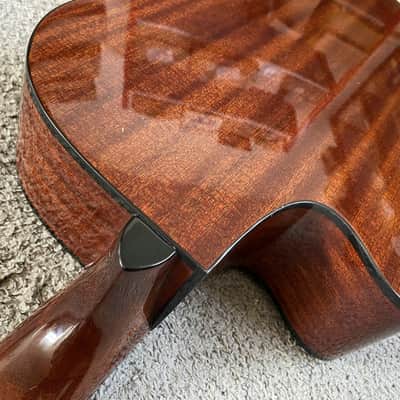 40 Inch Acoustic Electric Guitar, Mahogany Body, Rosewood Fingerboard image 4