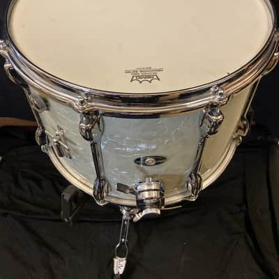Slingerland - 10x14" No. 142 Marching Snare Drum, 1968–1972 - Marine Pearl image 3