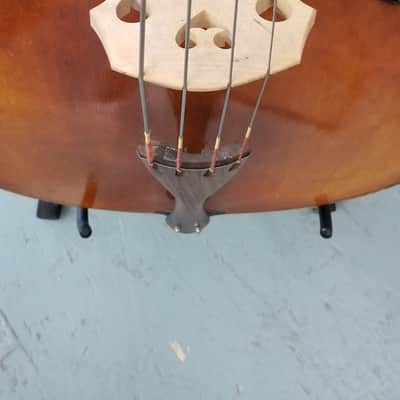 William Lewis & Son Laurel Laminated Upright Bass w/ Gig Bag (used) image 2