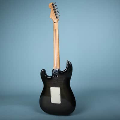 1993 Fender MIJ Stratocaster HSS Floyd Rose Blackburst image 8