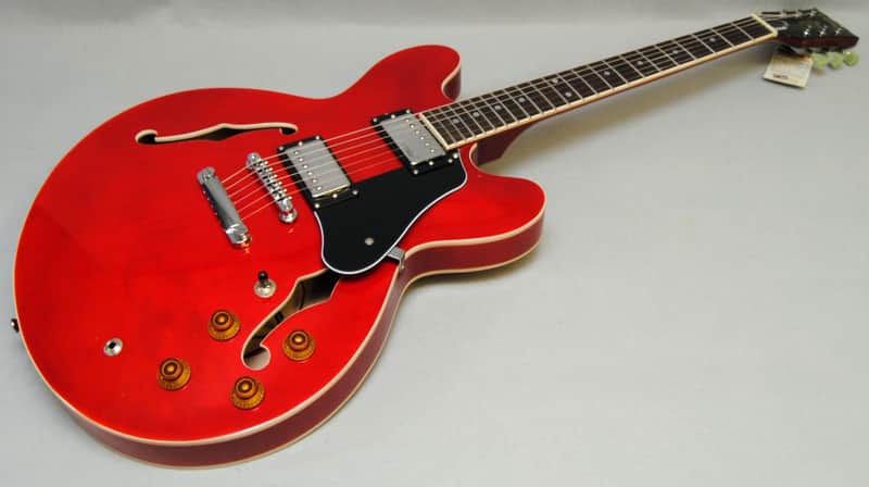Vintage VSA500 Reissued Series Semi-Hollow | Reverb