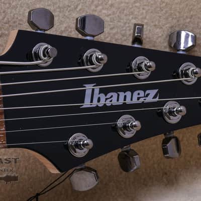 Ibanez RGMS8 Multi Scale 8 String Electric Guitar - Black image 5