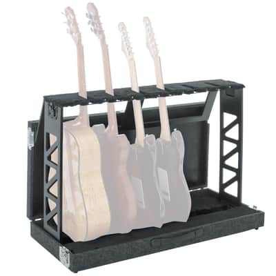 Gator Cases GTRSTD6 Rack Style 6 Guitar Stand That Folds Into A Case image 1