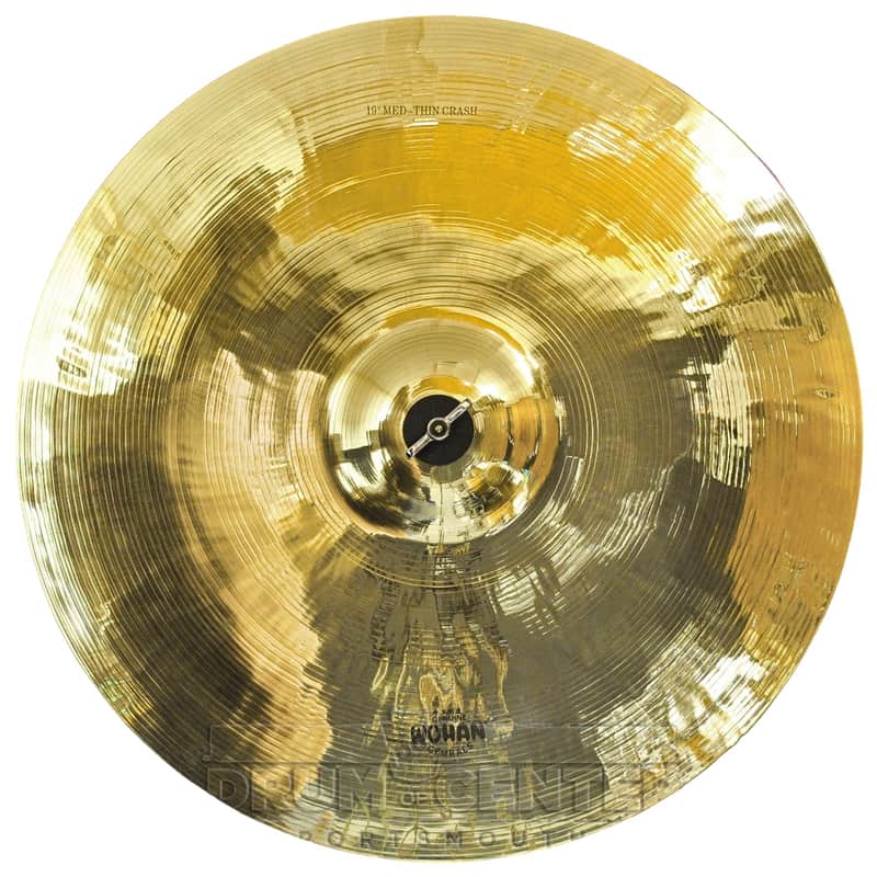 Wuhan Medium Thin Crash Cymbal 19" image 1