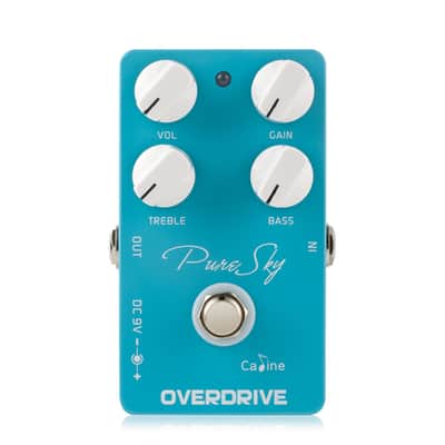 Caline CP-12 Pure Sky Guitar Pedal Effect Highly Pure and Clean Overdrive image 1