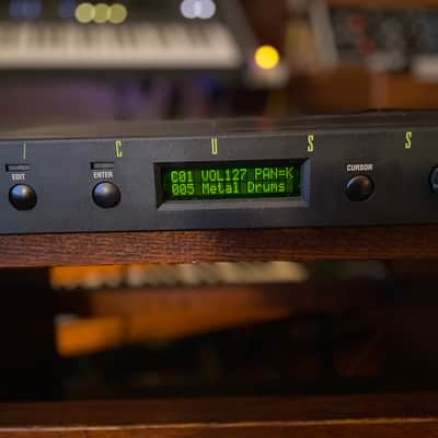 E-MU Systems Procussion Rackmount 32-Voice Electronic Percussion Module 1993 - Black image 5