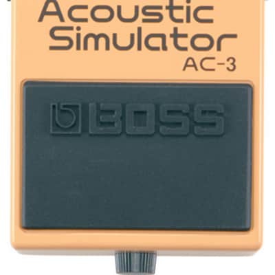 Boss AC-3 Acoustic Simulator Pedal image 1