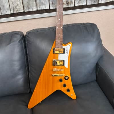 2000 Epiphone Moderne Limited Edition Korina Finish w/ Original Box – Made in Korea image 1