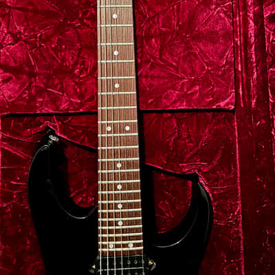 Ibanez Rg7620 7 string 1990's - Black gloss image 5