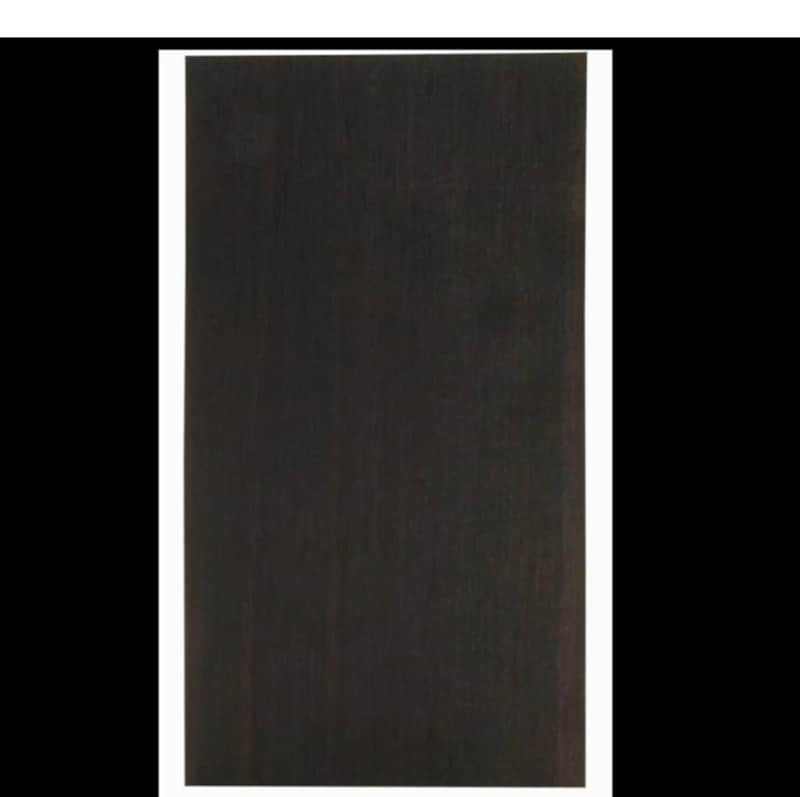 Stew Mac Style Peghead Overlay Veneer Ebony  8"x3,3/4"x3/32” For Guitar, Banjo, Mandolin Musical Instruments Headstock image 1